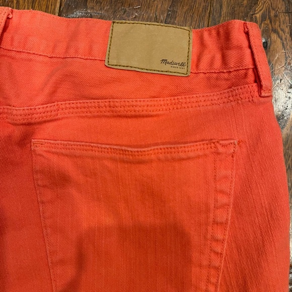 Madewell Coral Jean Shorts size 29 - Picture 4 of 5